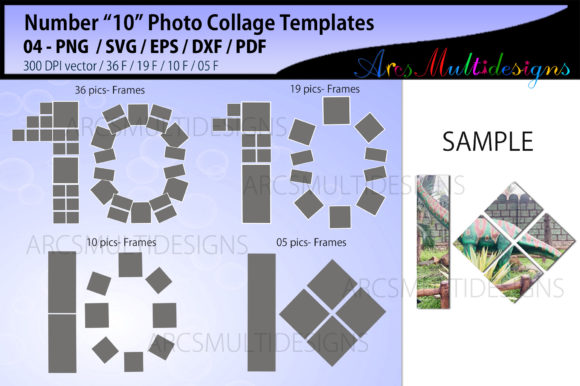 Choosing the Right Number 10 Photo Collage Template for Digital and Print Projects