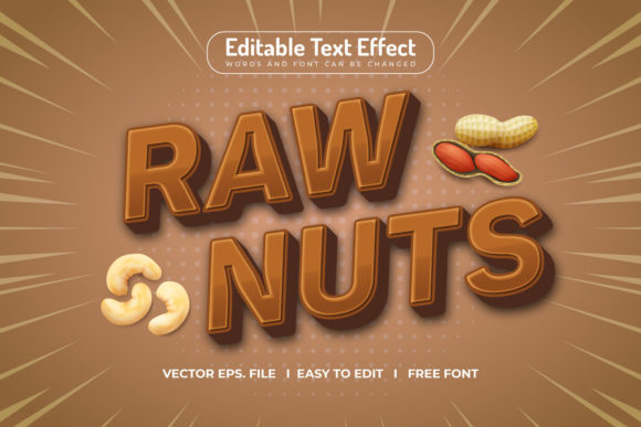 Elevating Brand Identity with Raw Nuts Editable 3D Text Effects: A Strategic Guide for Modern Creators