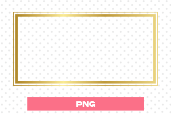 Elevating Digital Design with the Golden Luxury Realistic Rectangle Border