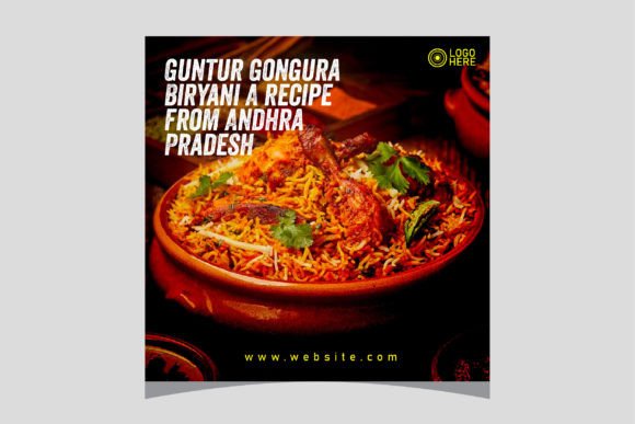 Master Your Feed with Biryani Social Media Post
