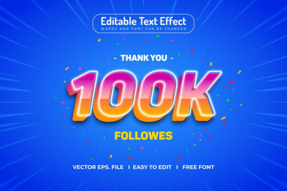 Mastering 100k Special Editable 3D Text Effects