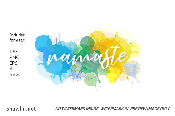 Namaste Quote in Watercolor Typography: A Practical Guide to Quality and Usability