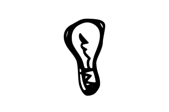 Unlocking Creativity with the Lightbulb Doddle Graphic Icon Symbol